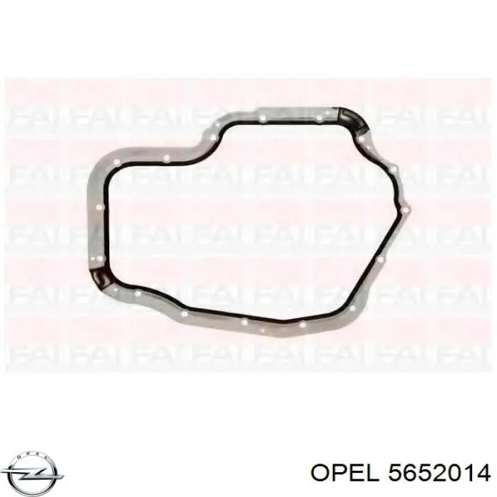 5652014 Opel прокладка поддона картера двигателя нижняя