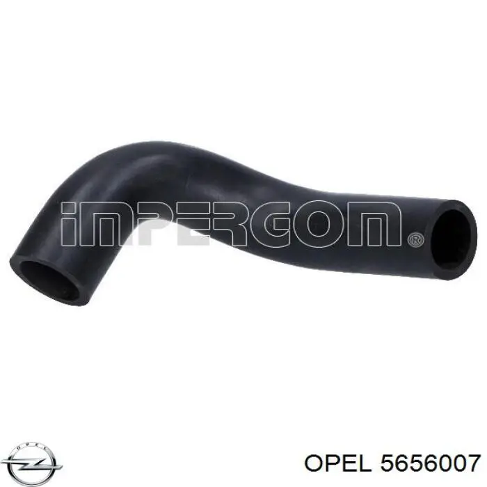 Патрубок вентиляции картера, маслоотделителя Opel 5656007 цена, от 7.46 USD