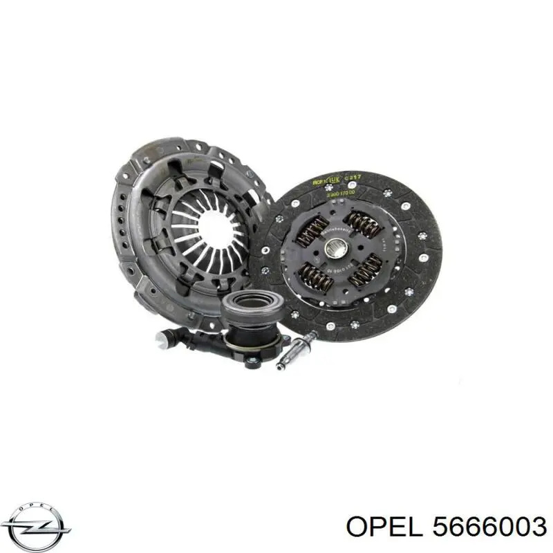 5666003 Opel Сцепление в сборе