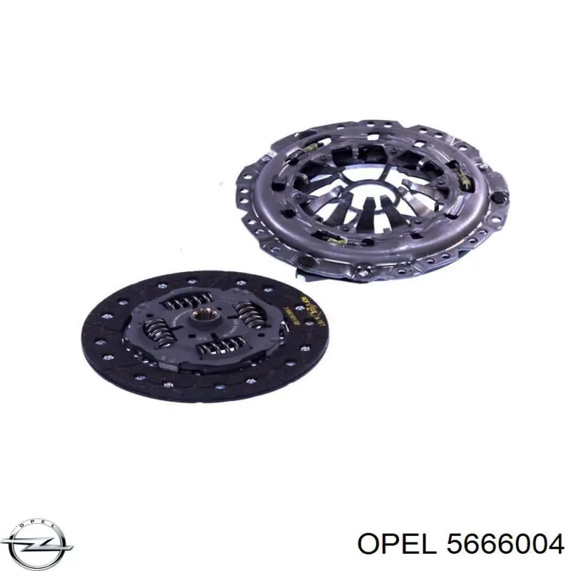 Комплект сцепления (3 части) Opel 5666004 цена, от 155.73 USD