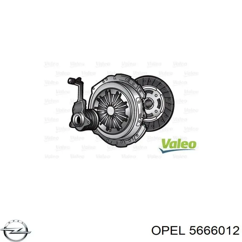 Лепестковая корзина сцепления Opel 5666012 цена, от 142.95 USD