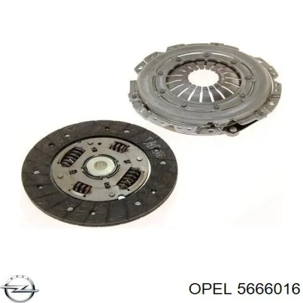Лепестковая корзина сцепления Opel 5666016 цена, от 62.50 USD