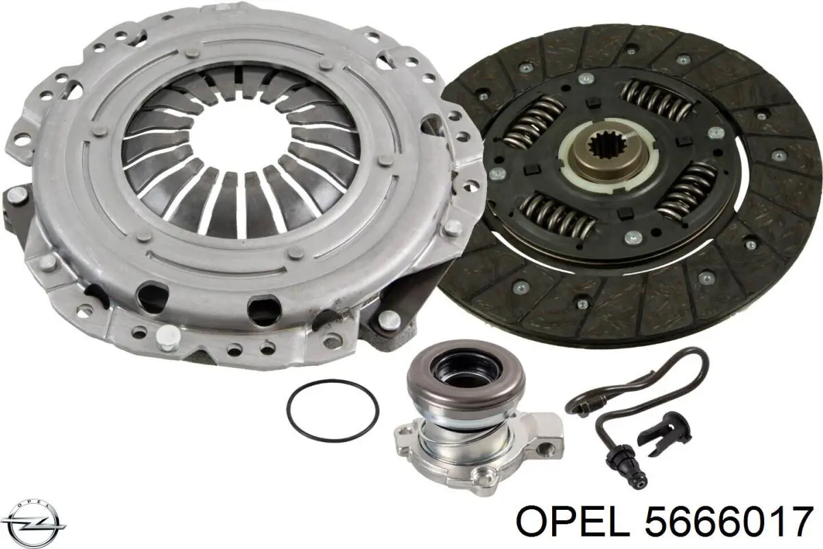 Купить 5666017 Opel Корзина сцепления