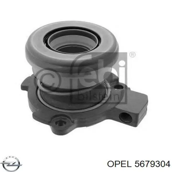 5679304 Opel рабочий цилиндр сцепления в сборе с выжимным подшипником