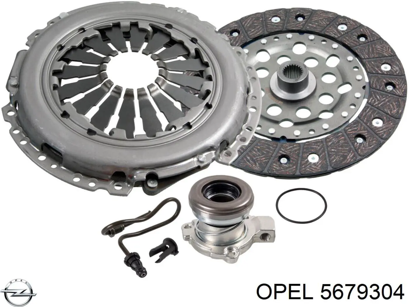 Рабочий цилиндр сцепления в сборе 5679304 Opel