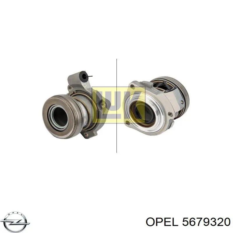 Рабочий цилиндр сцепления в сборе 5679320 Opel