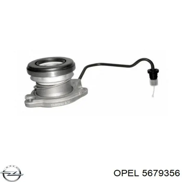 5679356 Opel рабочий цилиндр сцепления в сборе с выжимным подшипником