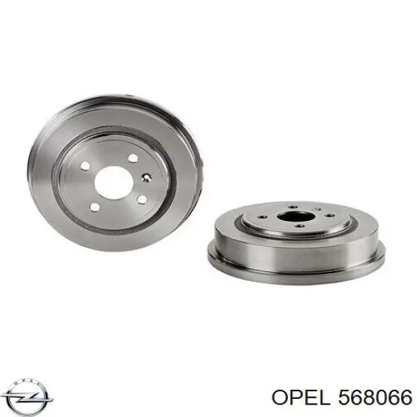 568066 Opel барабан тормозной задний