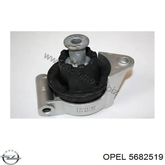 Подушка (опора) двигателя задняя Opel 5682519