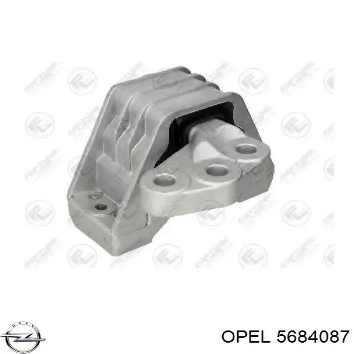 Купить 5684087 Opel Правая опора двигателя