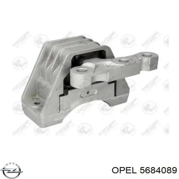 Подушка (опора) двигателя правая Opel 5684089