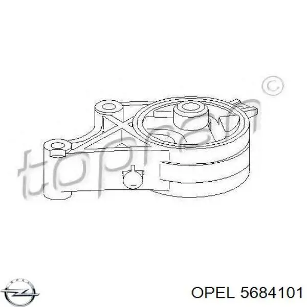 Гидроопора двигателя передняя Opel 5684101 цена, от 32.31 USD