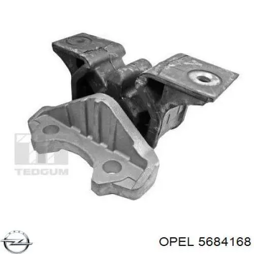 Купить 5684168 Opel Подушка (опора) двигателя правая передняя