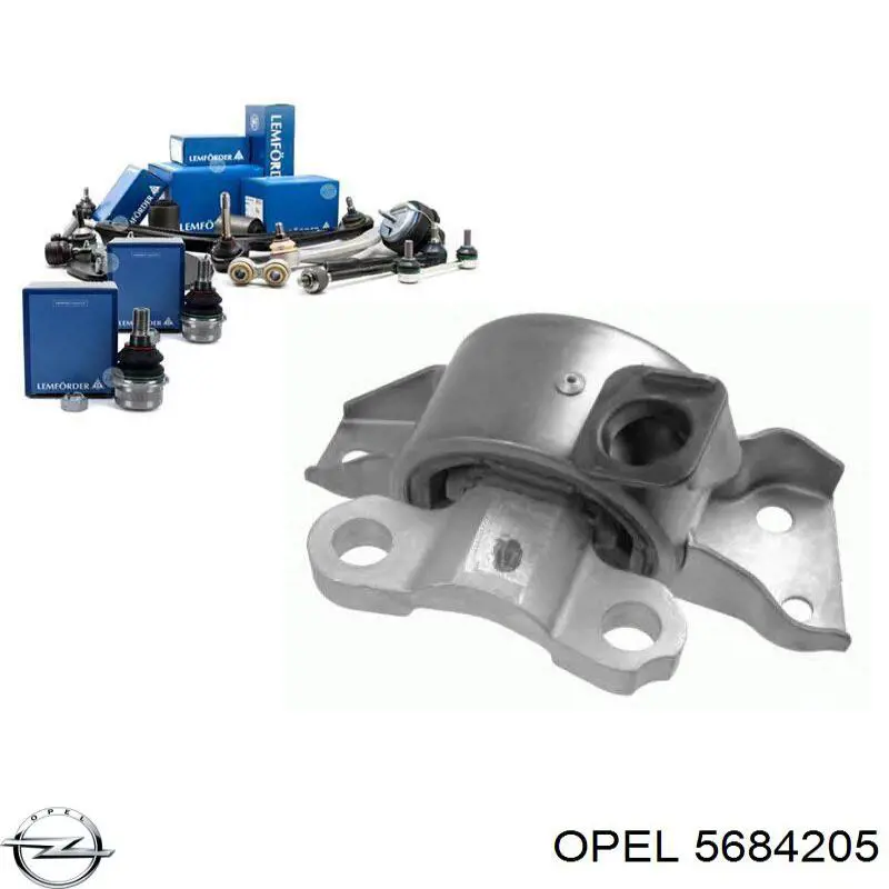 Подушка КПП Opel 13234039