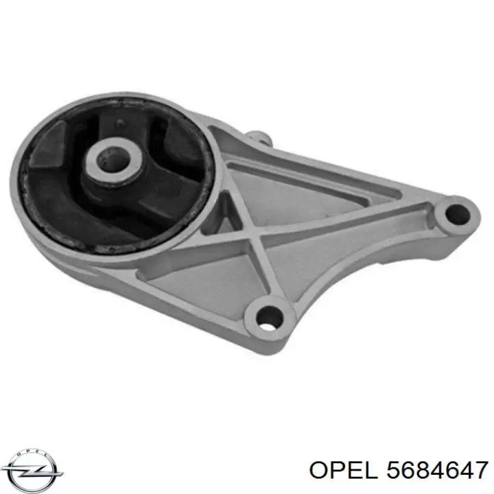 5684647 Opel подушка (опора двигателя передняя)