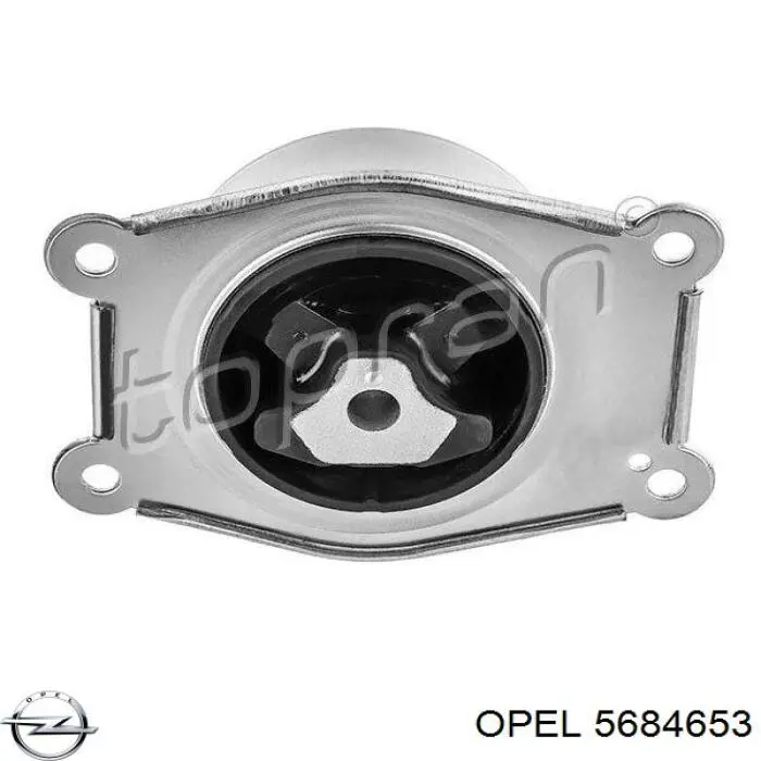 Левая подушка двигателя 5684653 Opel