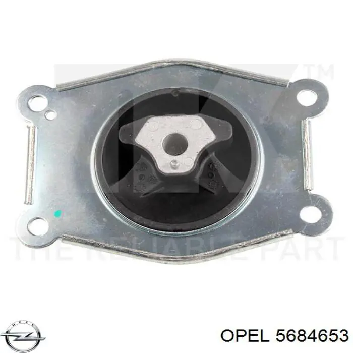 Левая опора двигателя Opel 5684653