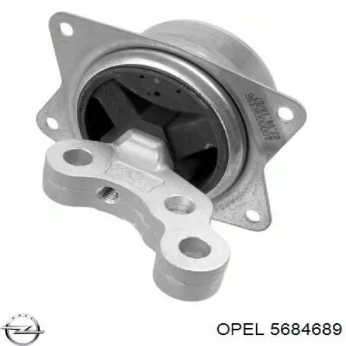 Гидроопора двигателя левая Opel 5684689 цена, от 57.72 USD