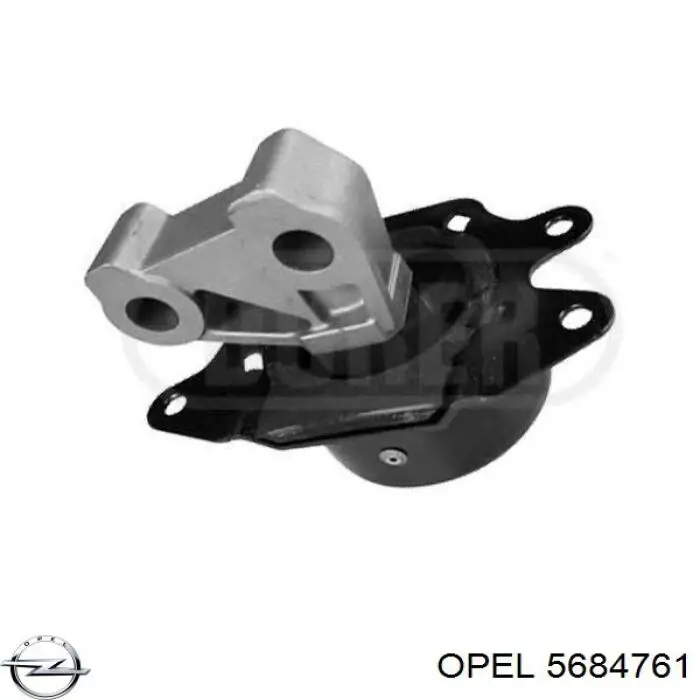 Купить 5684761 Opel Левая подушка двигателя