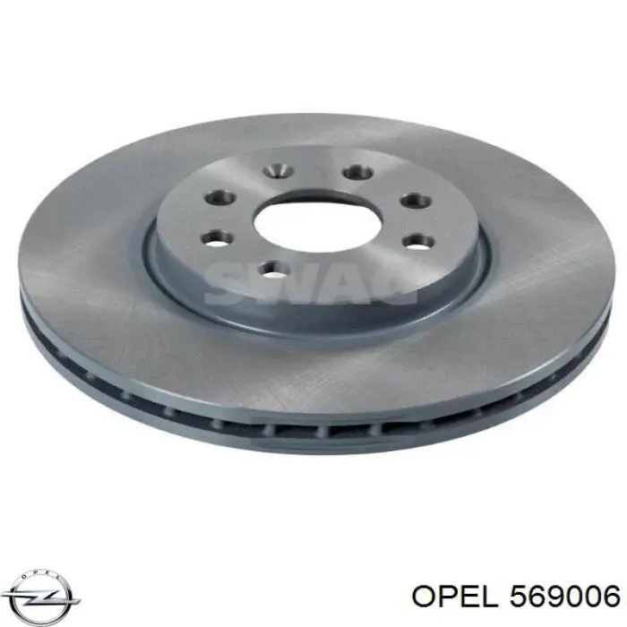 Купить 569006 Opel Ротор тормозной