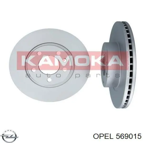 Тормоз дисковый передний Opel 569015 цена, от 46.94 USD