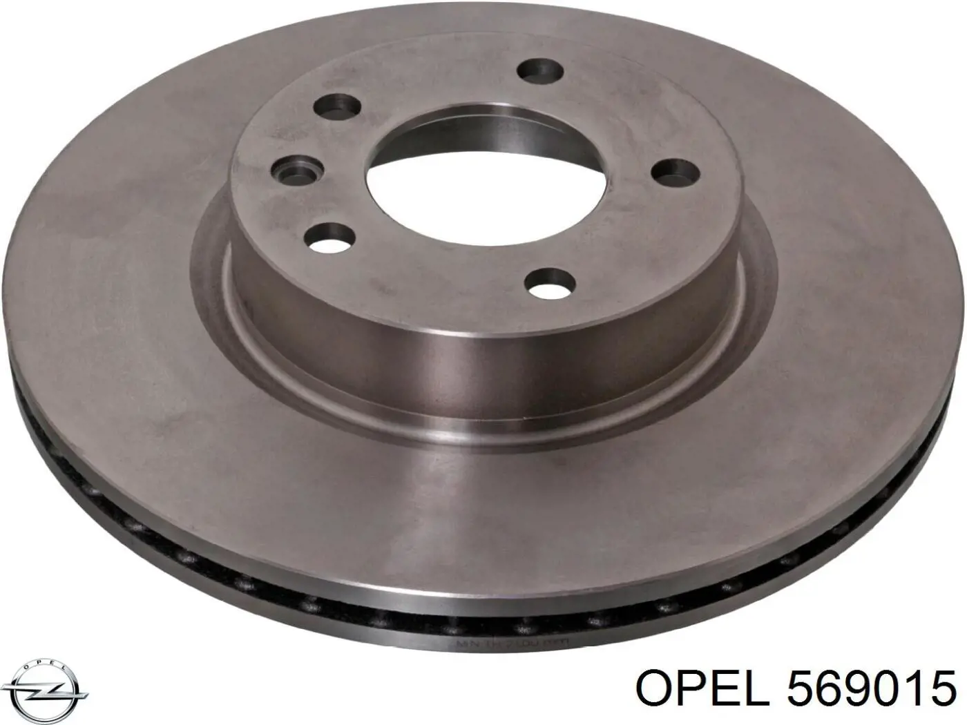 569015 Opel диск тормозной передний