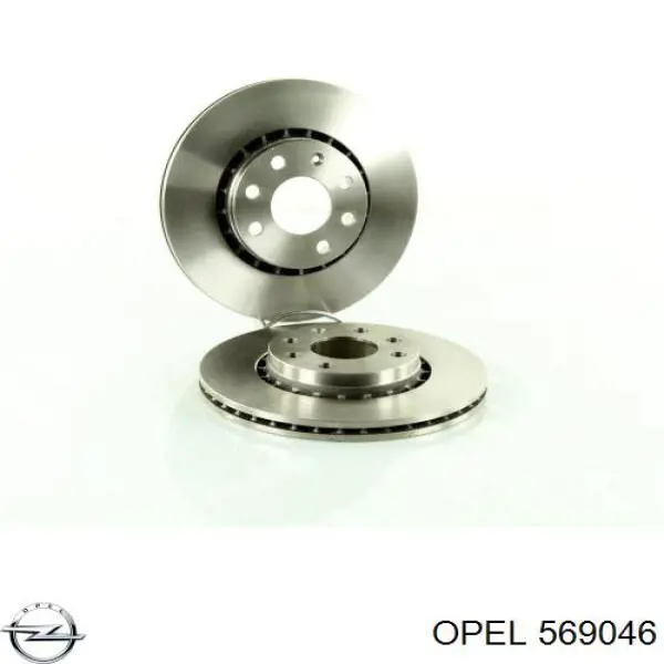 Купить 569046 Opel Ротор тормозной
