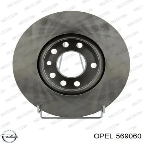 Купить 569060 Opel Ротор тормозной