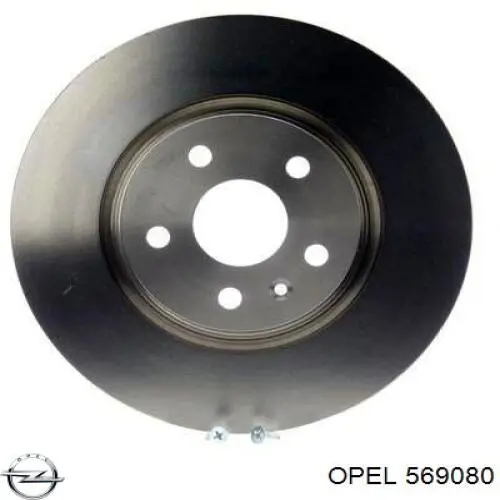 Тормоз дисковый передний Opel 569080 цена, от 70.67 USD