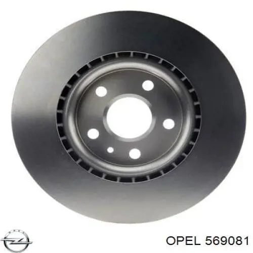 Купить 569081 Opel Ротор тормозной