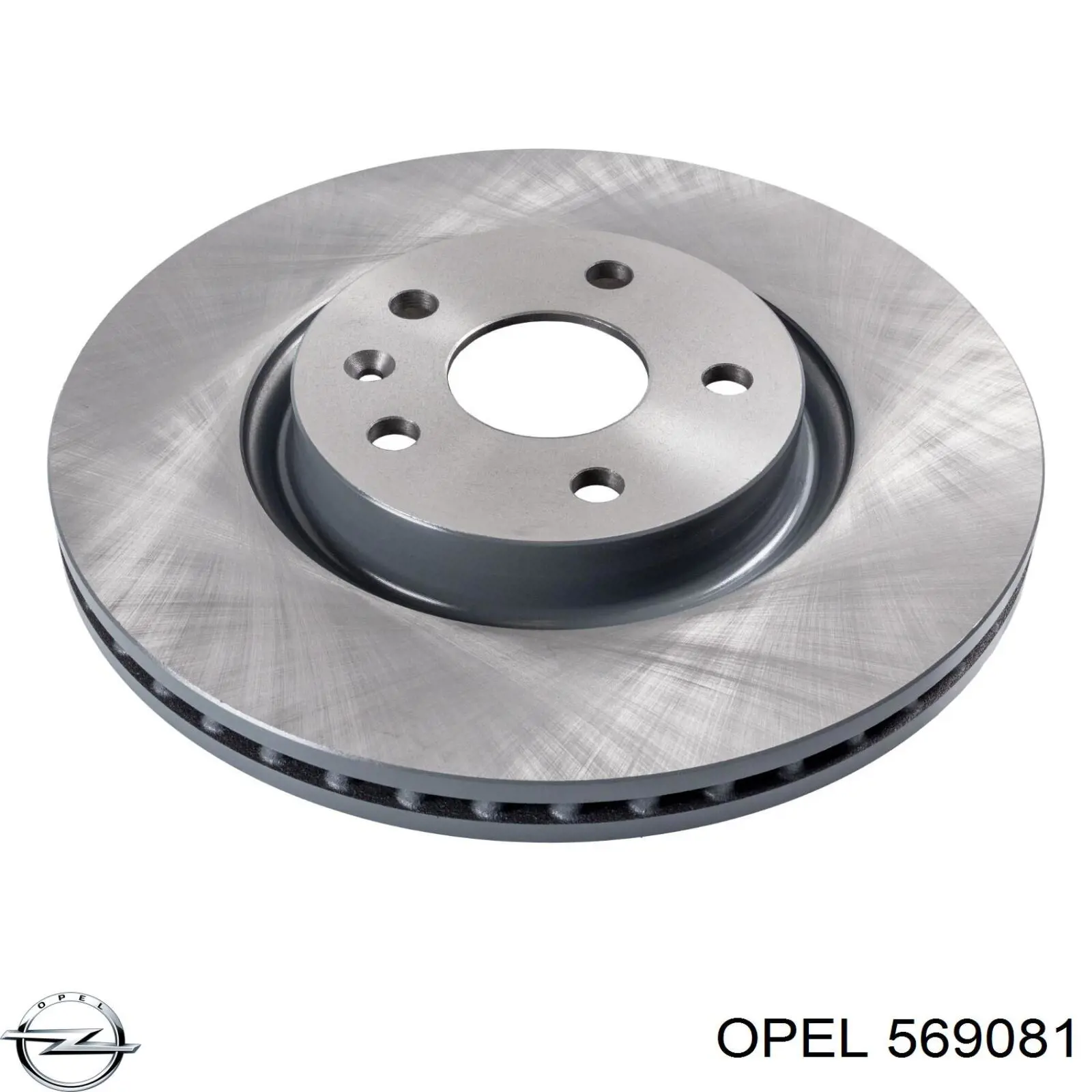 569081 Opel диск тормозной передний
