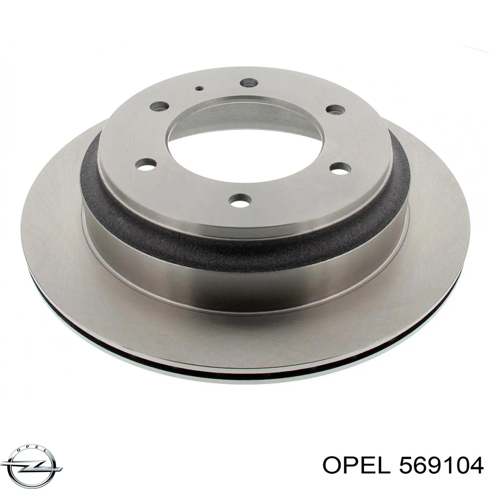 Купить 569104 Opel Диск тормозной задний