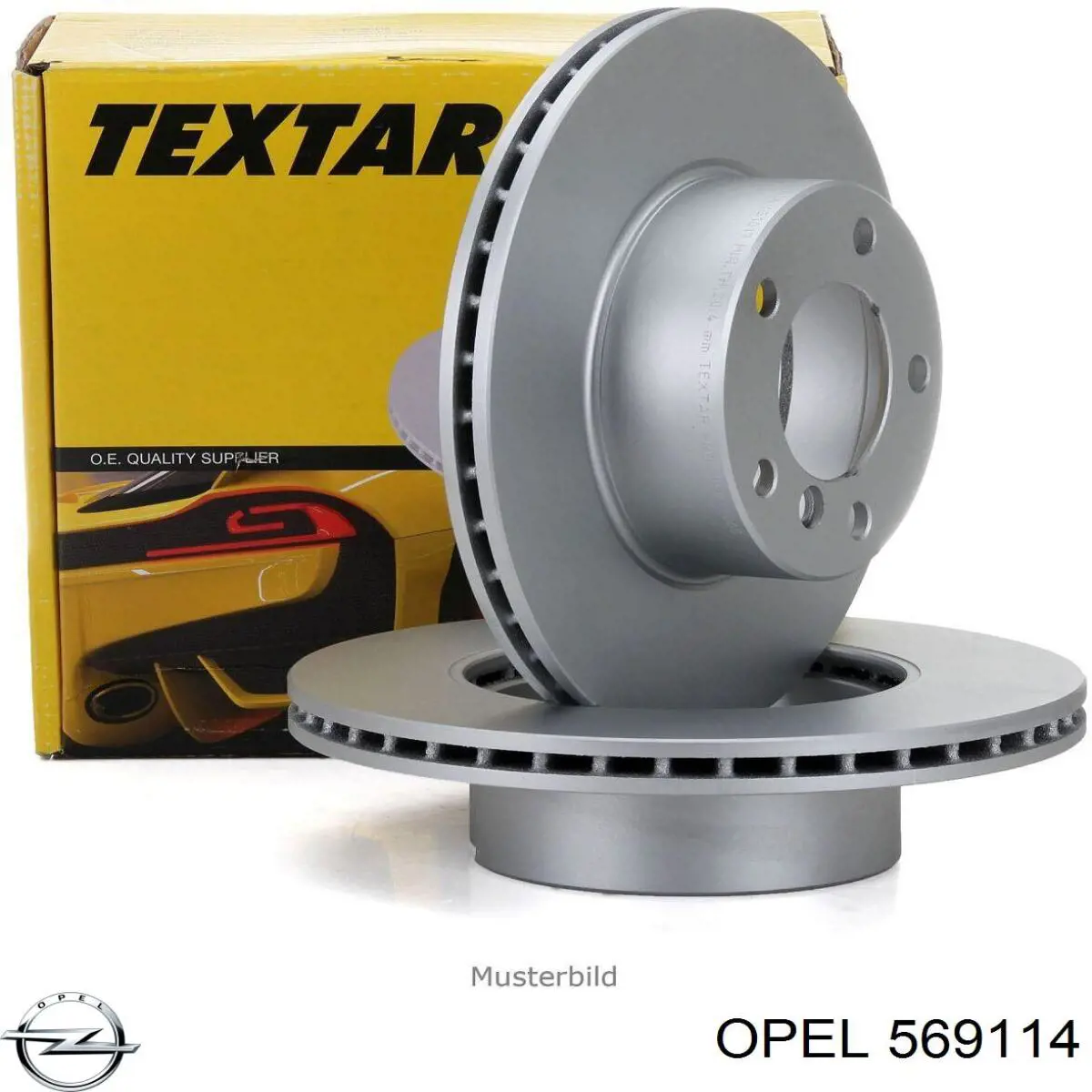 569114 Opel Дисковый тормоз
