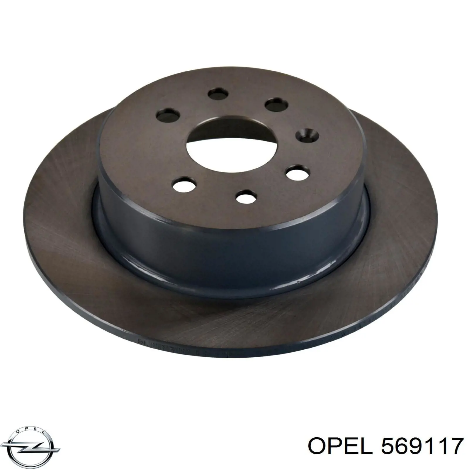 Задний тормозной диск Opel 569117 цена, от 32.01 USD