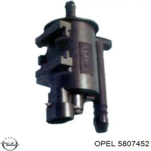 5807452 Opel клапан вентиляции газов топливного бака