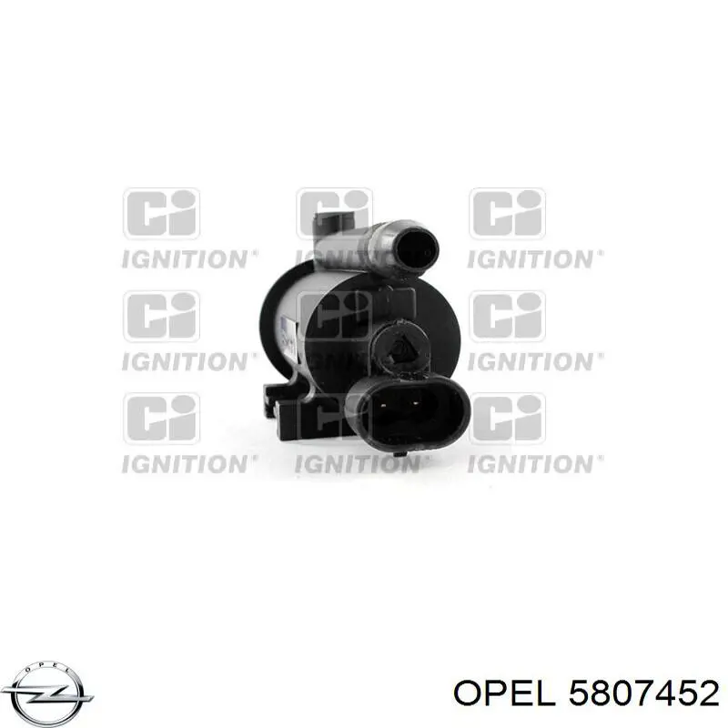 Клапан паров бака Opel 5807452 цена, от 30.29 USD