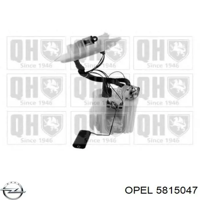 Модуль бензонасоса Opel 5815047 цена, от 177.62 USD
