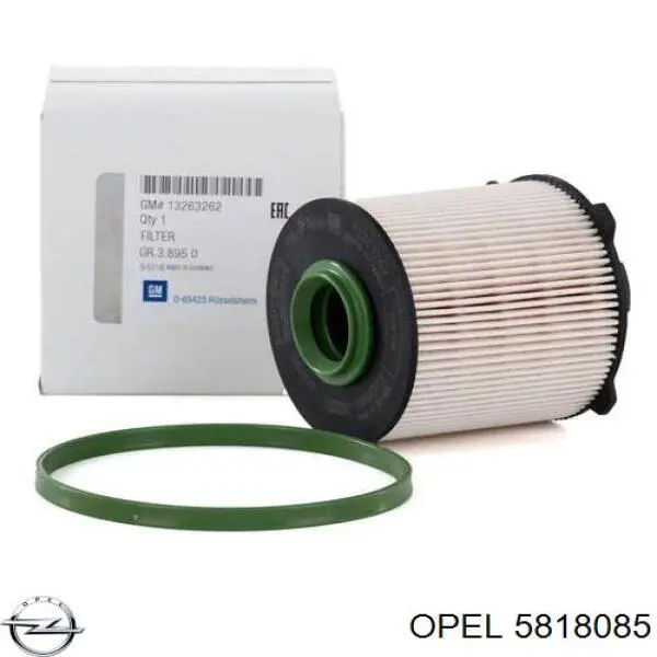 Фильтр тонкой очистки топлива Opel 5818085 цена, от 22.25 USD