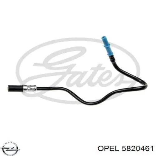 Трубка топливная, от ТНВД к топливной рейке Opel 5820461 цена, от 14.40 USD