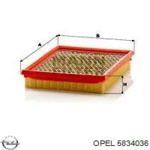 Элемент воздушного фильтра Opel 5834036 цена, от 9.11 USD