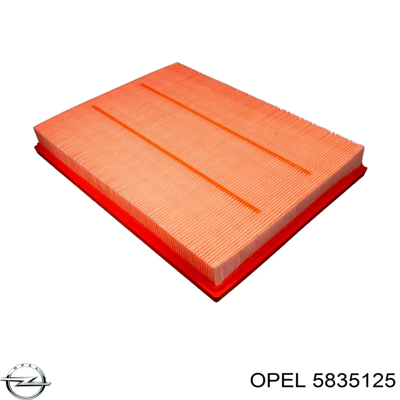 Элемент воздушного фильтра Opel 5835125 цена, от 5.86 USD