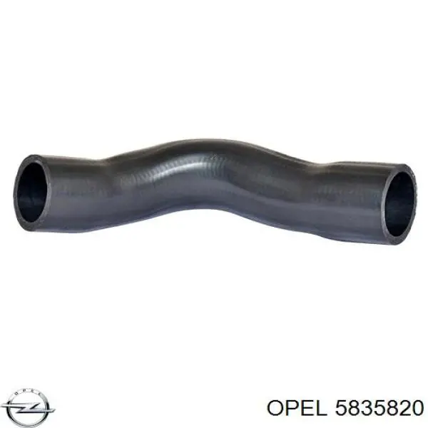 Патрубок интеркулера 5835820 Opel