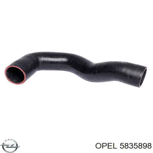 Шланг/патрубок интеркуллера Opel 5835898 цена, от 43.29 USD