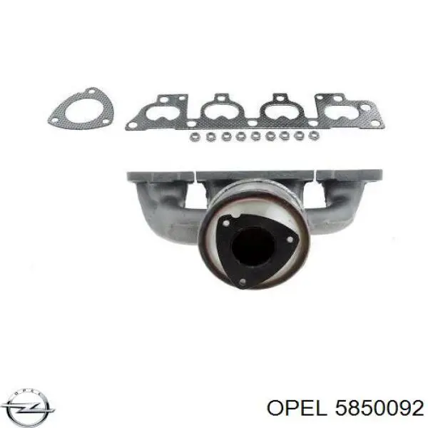 Каталитический нейтрализатор отработавших газов Opel 5850092 цена, от 197.85 USD