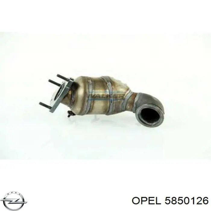 5850126 Opel Конвертор-катализатор