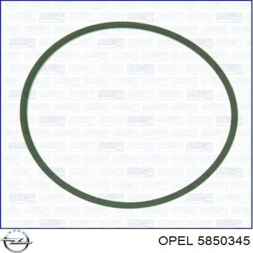 5850345 Opel прокладка впускного коллектора