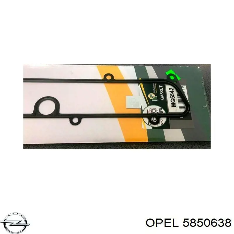 Купить 5850638 Opel Прокладка впускного коллектора верхняя