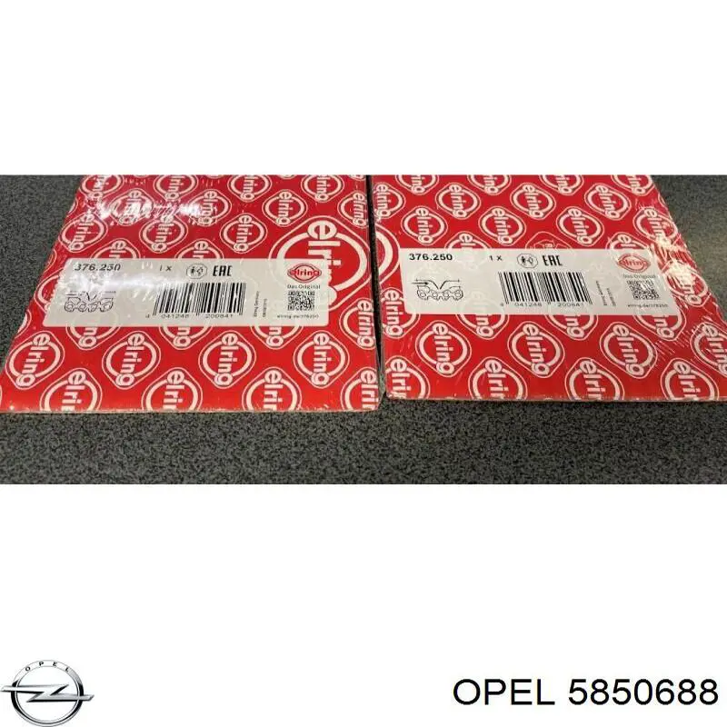 5850688 Opel прокладка впускного коллектора