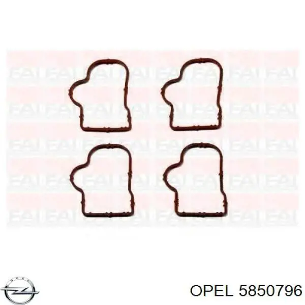 5850796 Opel прокладка впускного коллектора
