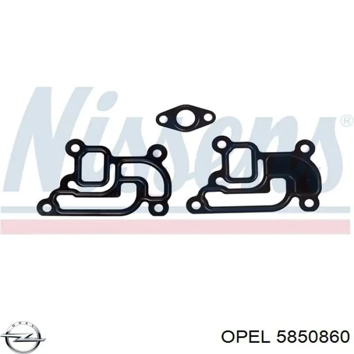 Купить 5850860 Opel Прокладка EGR-клапана рециркуляции